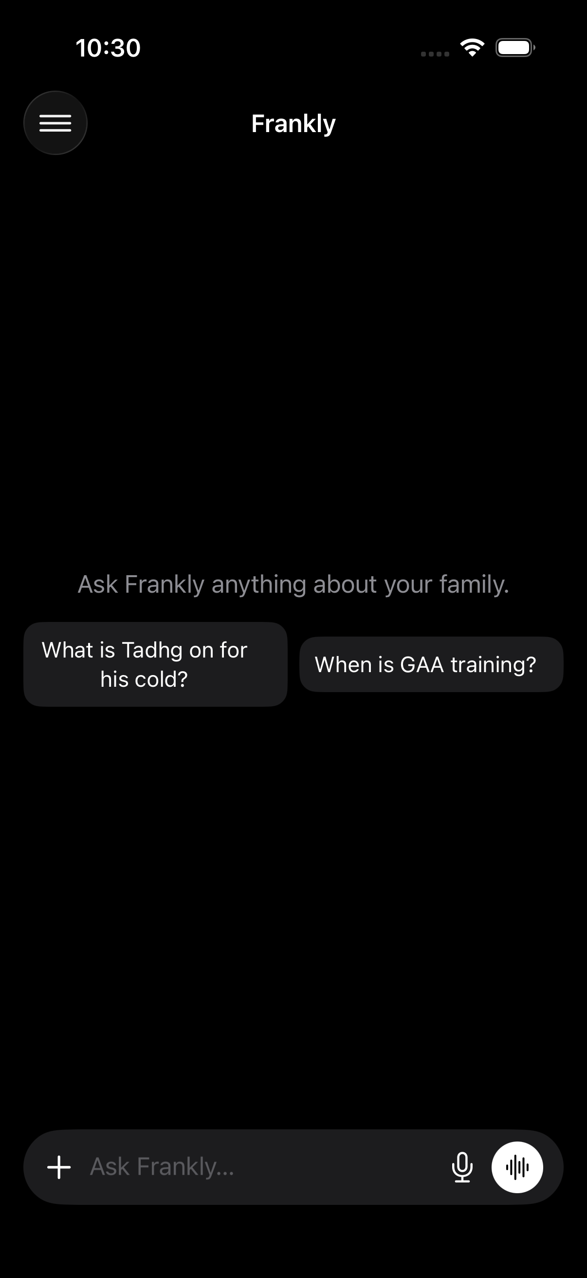 Chat with Frankly
