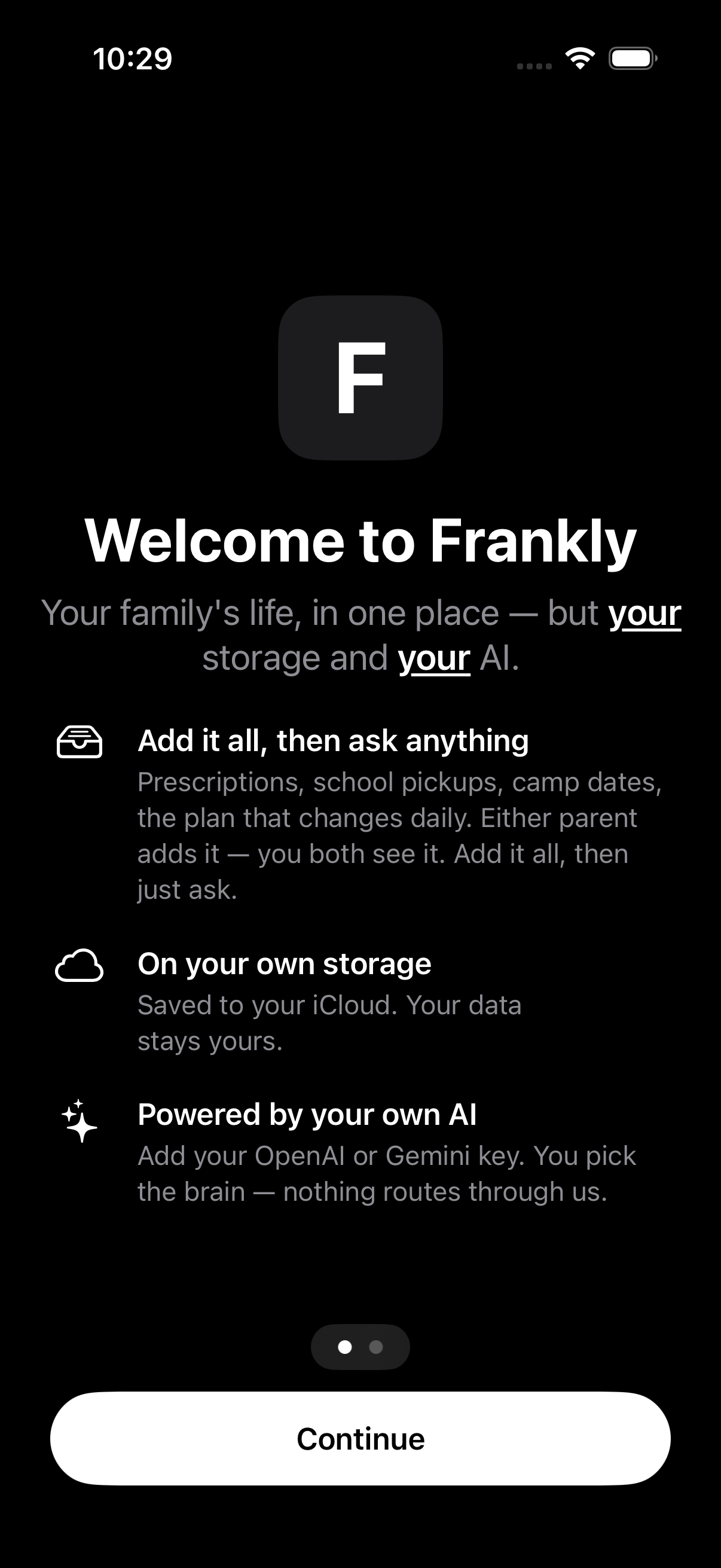 Welcome to Frankly